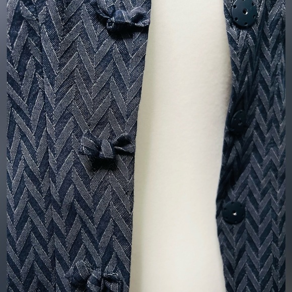 GIORGIO ARMANI • CHEVRON BOW BLAZER - Picture 6 of 9